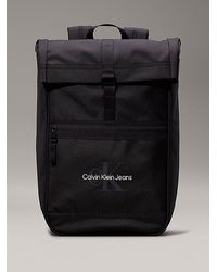 Calvin Klein - Mochila con la parte superior enrollable - Lyst