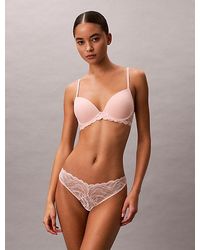 Calvin Klein - Bikini Briefs Sensual Stretch Lace - Lyst