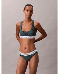 Calvin Klein - Unlined Bralette Icon Cotton Modal - Lyst