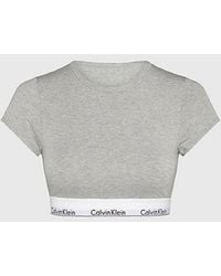 Calvin Klein - T-shirt Bralette - Modern Cotton - Lyst