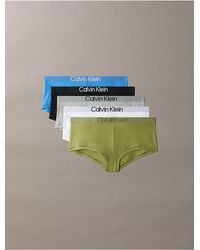 Calvin Klein - 5 Pack Boy Shorts Extra Soft Cotton Stretch - Lyst