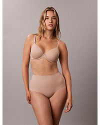 Calvin Klein - High Waisted Shapewear Briefs Stay Put Stretch - Lyst