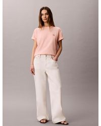 Calvin Klein - Monologo Boxy T-Shirt - Lyst