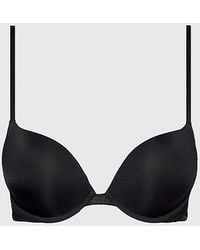Calvin Klein - Plunge Push-up-bh - Perfectly Fit Flex - Lyst