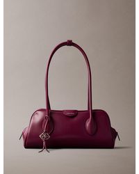 Calvin Klein - Emblem Logo Shoulder Bag - Lyst