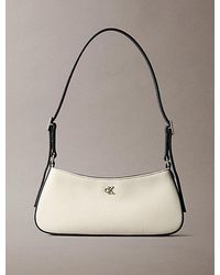 Calvin Klein - Cotton Canvas Shoulder Bag - Lyst