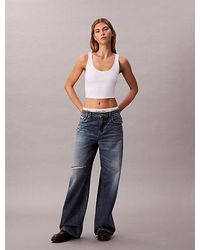 Calvin Klein - Jeans Low Rise Baggy Jeans - Lyst