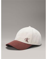 Calvin Klein - Colorblock Embroidered Logo Baseball Cap - Lyst