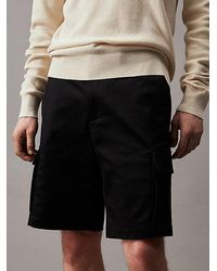 Calvin Klein - Shorts cargo holgados Coolmax - Lyst
