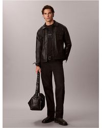 Calvin Klein - Calvin Klein Relaxed Denim Monologo Tee - Lyst