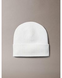 Calvin Klein - Mütze Mit Emblem-Logo - Lyst