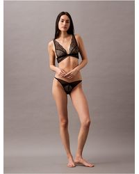 Calvin Klein - Triangle Bra - Lyst
