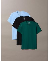 Calvin Klein - Lot De 3 T-Shirts Slims - Lyst