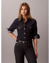 Calvin Klein - Jeans Classic Denim Trucker Shirt - Lyst