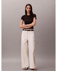 Calvin Klein - Jeans Baggy Chino Pants - Lyst