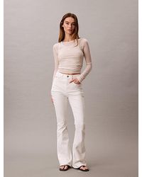 Calvin Klein - Jeans High Rise Flared Jeans - Lyst