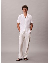 Calvin Klein - Camicia Button-Down Classica - Lyst