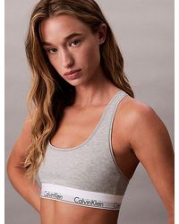 Calvin Klein - Ungepolsterter Bralette - Lyst
