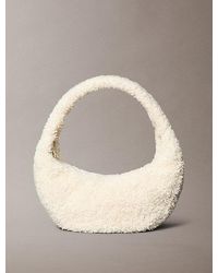 Calvin Klein - Sherpa Large Shoulder Bag - Lyst