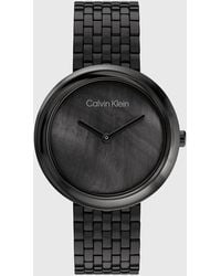 Calvin Klein - Twisted Bezel Bracelet Watch - Lyst