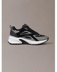 Calvin Klein - Knit Mesh Runner Trainers - Lyst