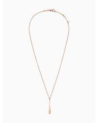 Calvin Klein Colgante - Ellipse - Rosa