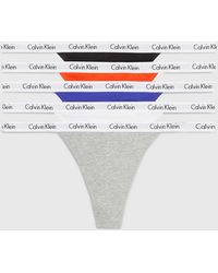Calvin Klein - 5 Pack String Thongs - Carousel - Lyst