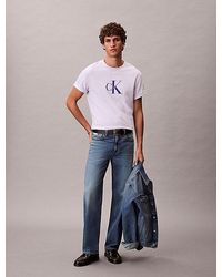 Calvin Klein - Jeans Monogram Logo T-Shirt - Lyst