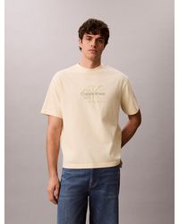 Calvin Klein - Relaxed Logo Appliqué T-Shirt - Lyst