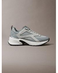 Calvin Klein - Knit Mesh Runner Trainers - Lyst