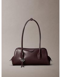 Calvin Klein - Emblem Logo Shoulder Bag - Lyst