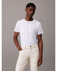 Calvin Klein - Slim Stretch T-Shirt - Lyst