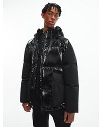 calvin klein goose down jacket