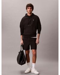 Calvin Klein - Relaxed Monogram Hoodie - Lyst