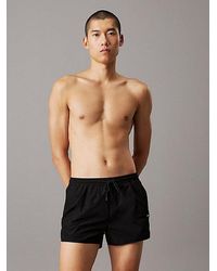 Calvin Klein - Korte Runner Zwemshort - Lyst