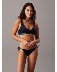 Calvin Klein - Bralette Bikini Top - Lyst