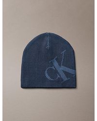 Calvin Klein - Graphic Logo Scullcap Beanie - Lyst