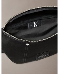 Calvin Klein - Sac Banane En Toile - Lyst