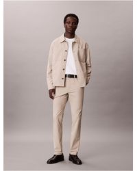Calvin Klein - Tech Slim Stretch Woven Chino - Lyst