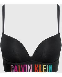 Calvin Klein - Push Up Plunge Bra - Intense Power Pride - Lyst