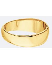 Calvin Klein - Jeans Plated Steel Bangle Bracelet - Lyst