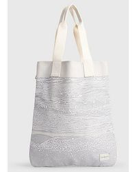 Calvin Klein Gerecyclede Tote Bag - Wit