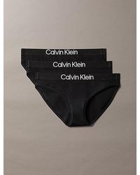 Calvin Klein - 3-Pack Slips - Lyst