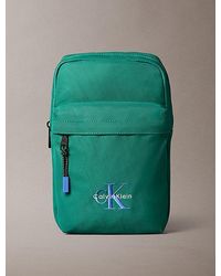 Calvin Klein - Nylon Signature Logo Sling Bag - Lyst