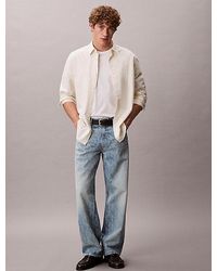Calvin Klein - 90S Straight Logo Jeans - Lyst