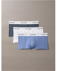 Calvin Klein - 3 Pack Low Rise Trunks - Lyst