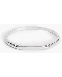 Calvin Klein - Roestvrijstalen Scharnierende Armband - Lyst