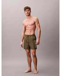 Calvin Klein - Medium Drawstring Swim Shorts Intense Power - Lyst