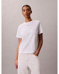 Calvin Klein - Classic Cotton Logo T-Shirt - Lyst