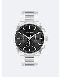 Calvin Klein - Multifunction H-Link Bracelet Watch - Lyst